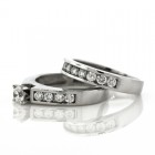 1.50CT Round Diamond Engagement Ring & Wedding Band Set